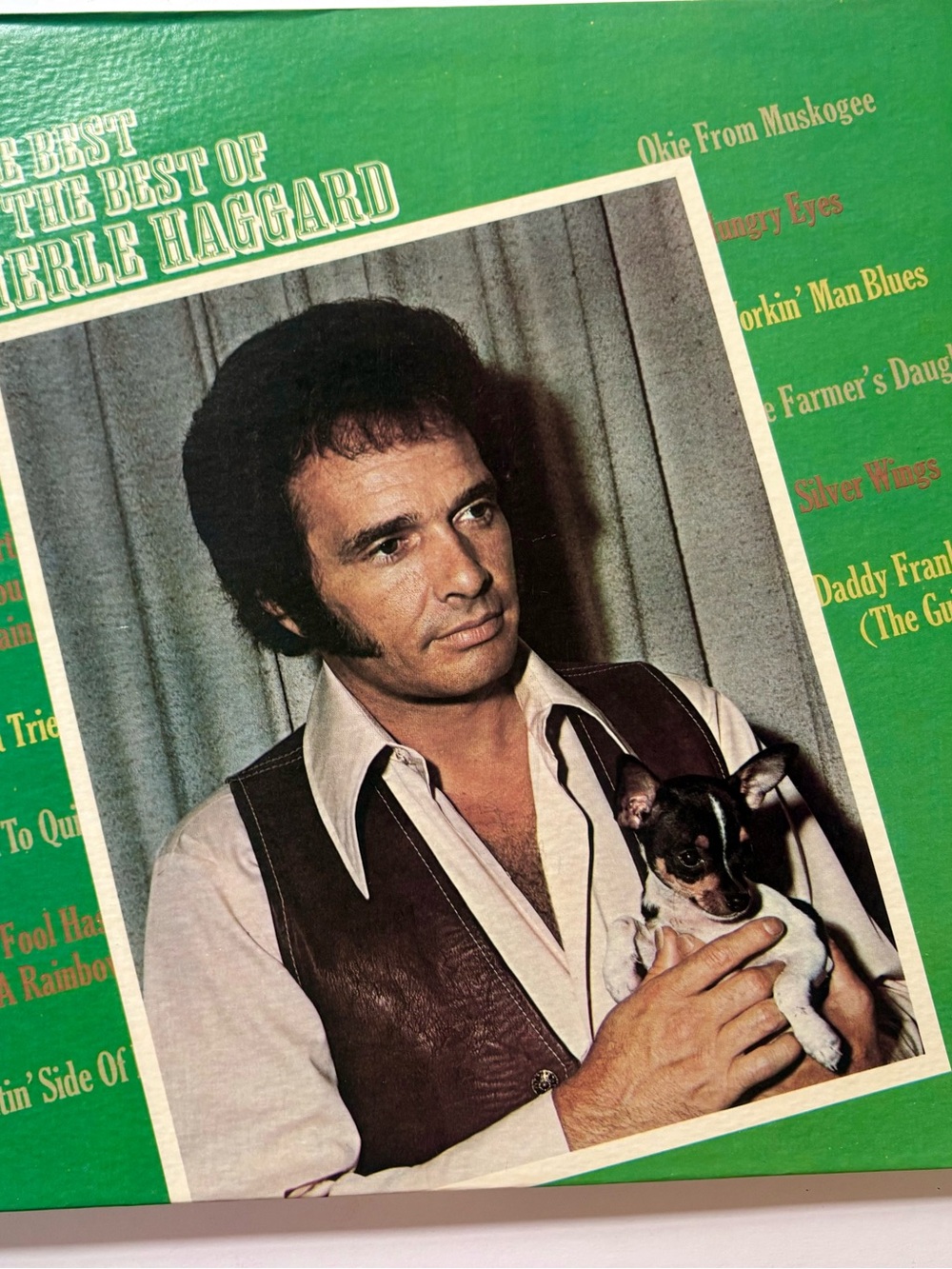 The Best Of The Best Merle Haggard 1972 LP Country Capitol Records R133505 VG+